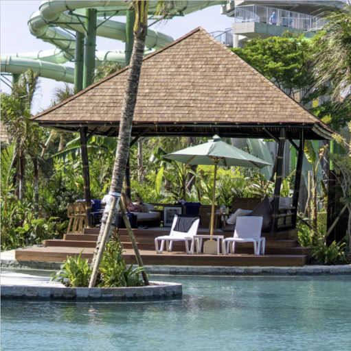 VIP OASIS Gazebo POOL EDGE